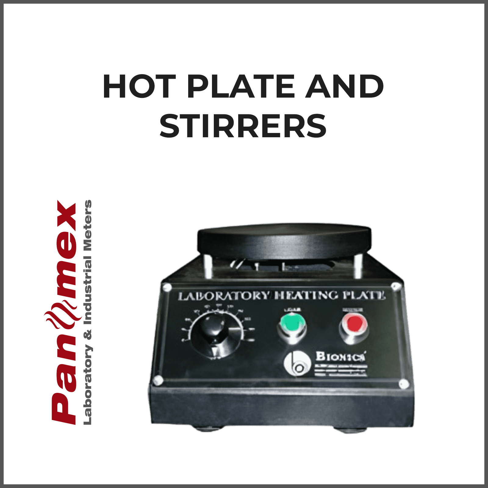 hot plate and stirrers